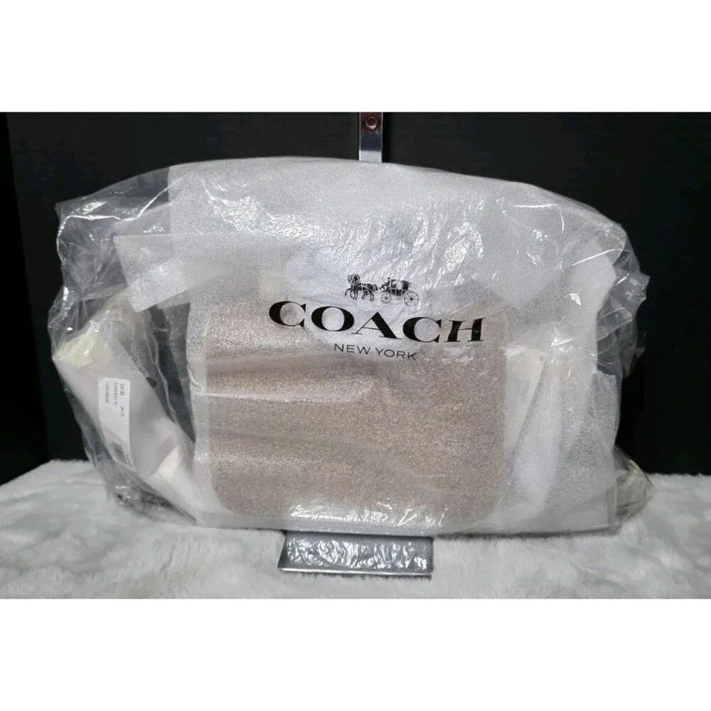 Coach X Tom Wesselmann Rogue Top Handle Brown Flower - Nwt